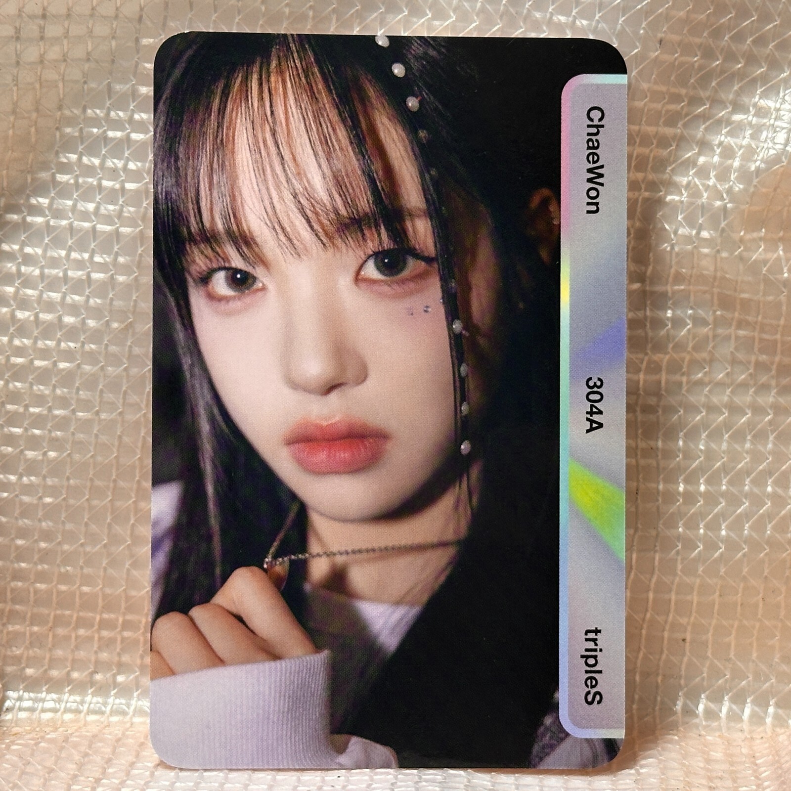 【QR未使用】triplesS Chaewon objekt 304A QR未使用】triplesS Chaewon objekt 304A