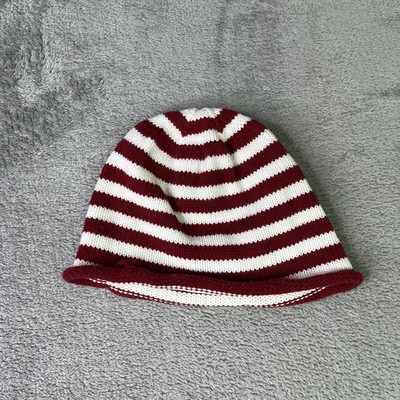 Baby 8 Hat Boys 0-6mo Beanie Stripped Knit 