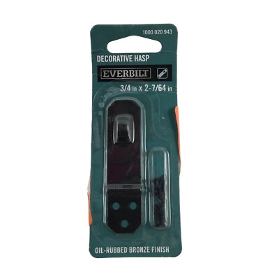 EVERBILT DECORATIVE HASP 3/4'' X 2 7/64''