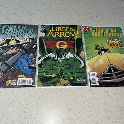 GREEN ARROW #34,33,92 (1990) KEY! CONTROVERSIAL ISSUE CONTAINING PARTIAL NUDITY