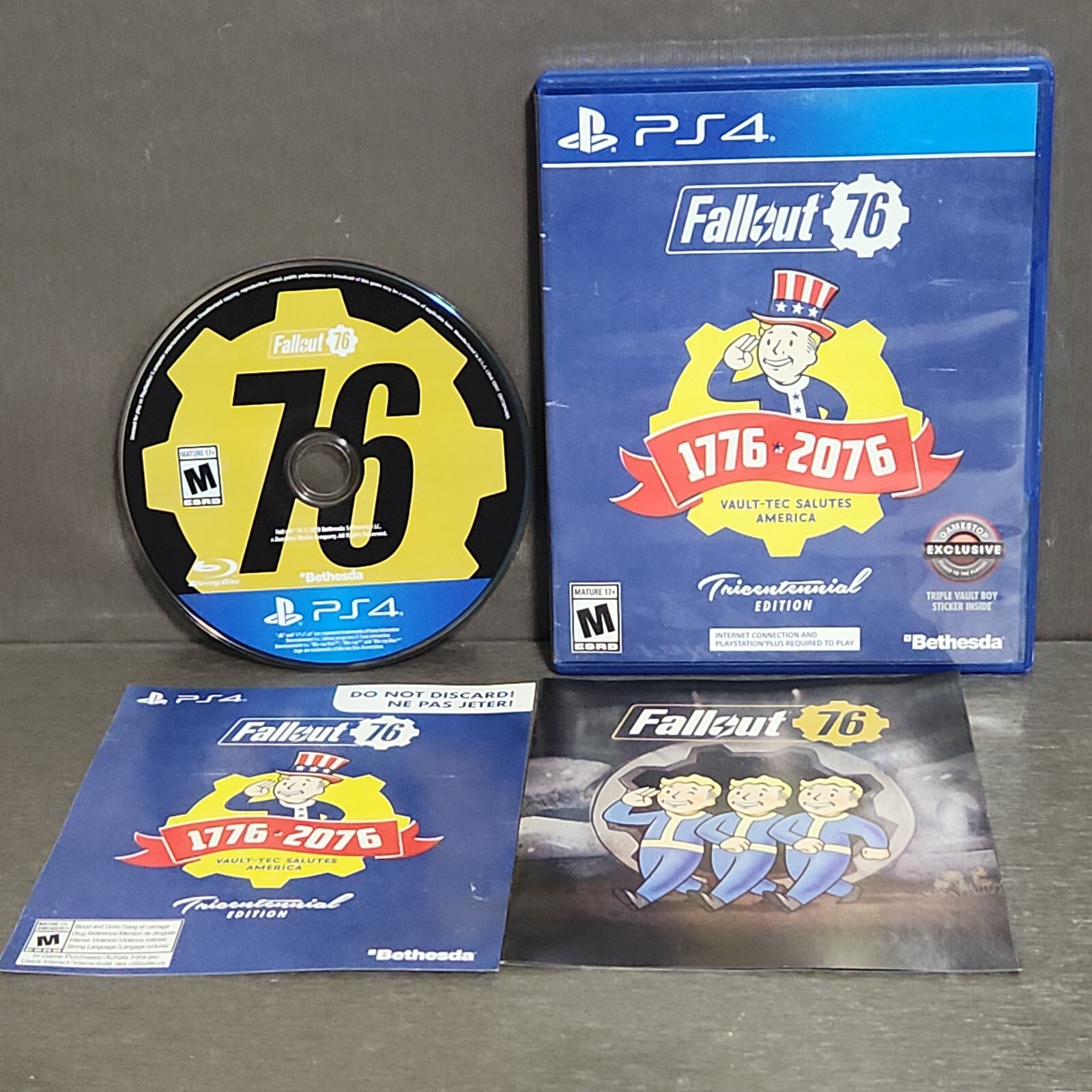 Fallout 76 (PlayStation 4 PS4) Complete Refurbished