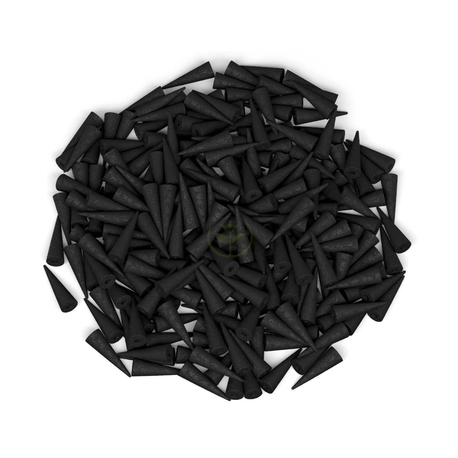 Jumbo Charcoal Incense Cones 2" BACKFLOW Bulk For Waterfall Burner Holder Censer