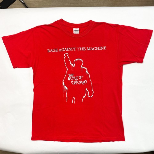 ミュージシャン 90's Rage Against the Machine T-Shirt Vintage 90s RAGE AGAINST THE MACHINE BATTLE OF LOS ANGELES