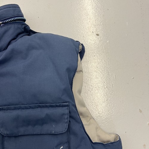 Vintage 90s Fieldmaster Goose Down Puffer Hunting Vest Jacket Zip Mens Size LG