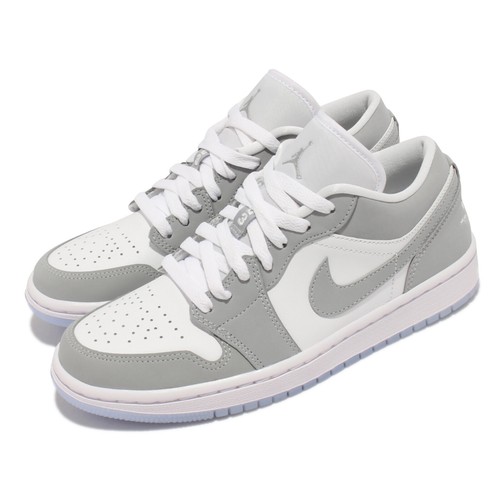 Nike Wmns Air Jordan 1 Low White Wolf Grey Women Casual Lifestyle DC0774-105