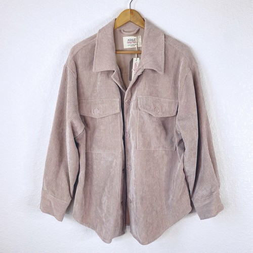 Ashley by 26 International Womens Size XL Pink Corduroy