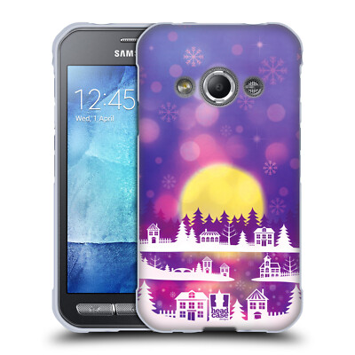 HEAD CASE DESIGNS WINTER TOWNS SOFT GEL CASE FOR SAMSUNG PHONES 4