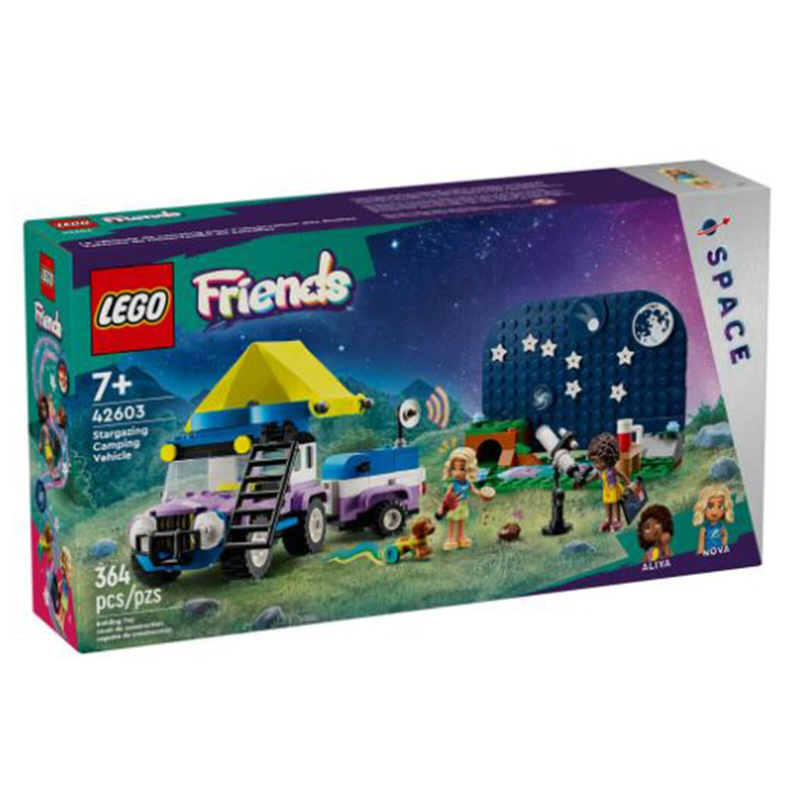 Конструктор LEGO Friends для кемпинга, любующийся звездами, 42603 НОВЫЙ В НАЛИЧИИ