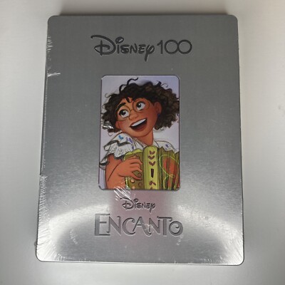 Encanto Steelbook 4K Blu-Ray + Digital Disney 100 Limited Edition Minor Dent