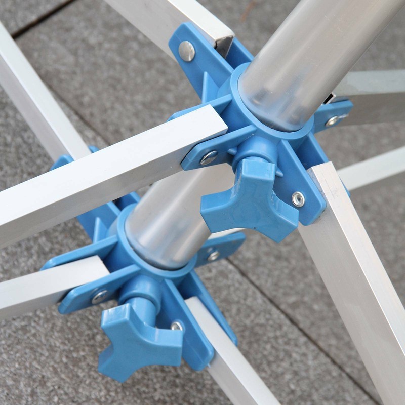Kingfisher 50M Super Lightweight Outdoor Rotary Washing Line - Hi-Light Model
