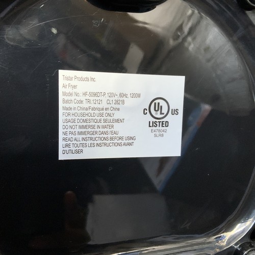 🍏 PowerXL Vortex Air Fryer - 3qt - Black,Distressed Box ‼️