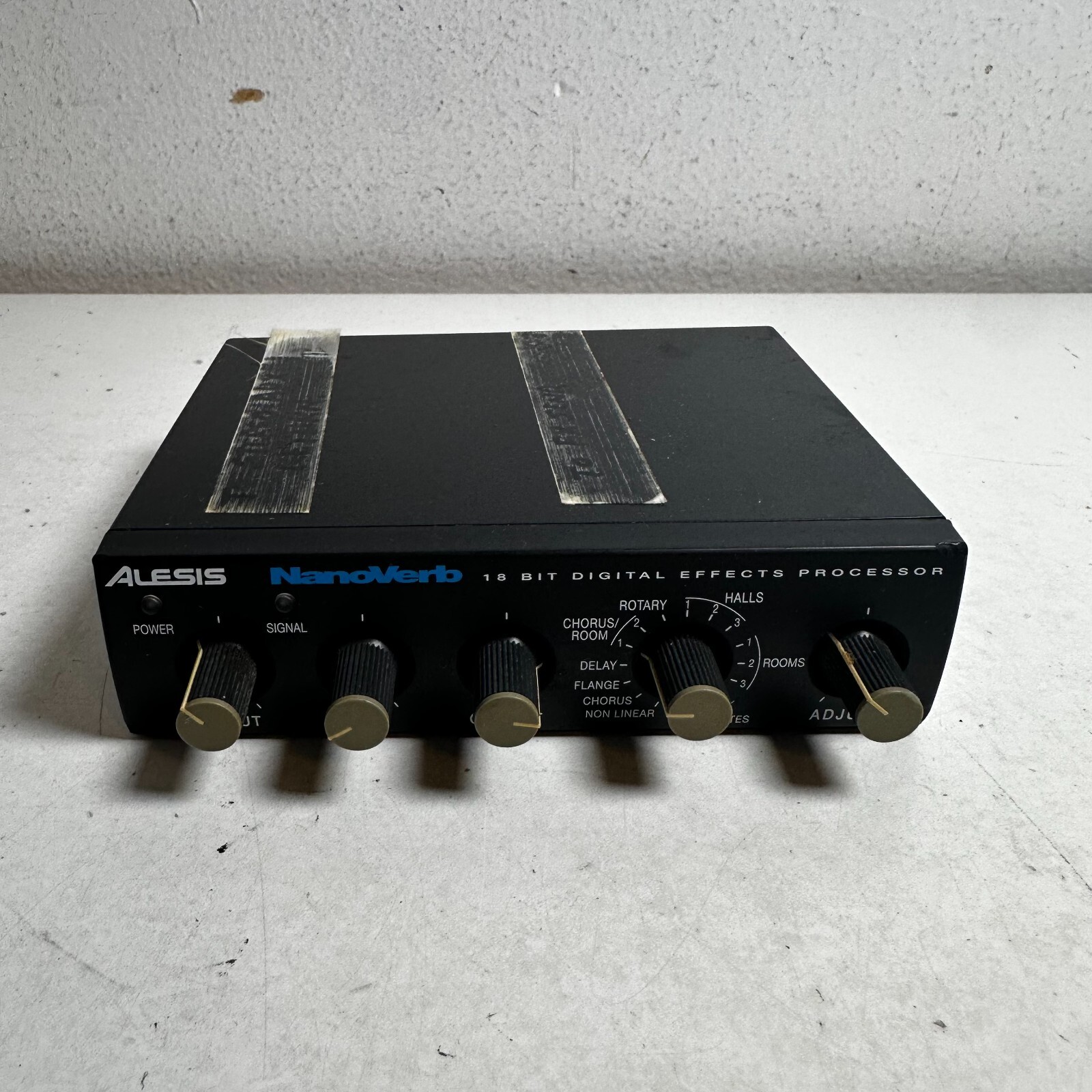 Alesis Nanoverb Black Musical Instruments 18-Bit Digital Effects