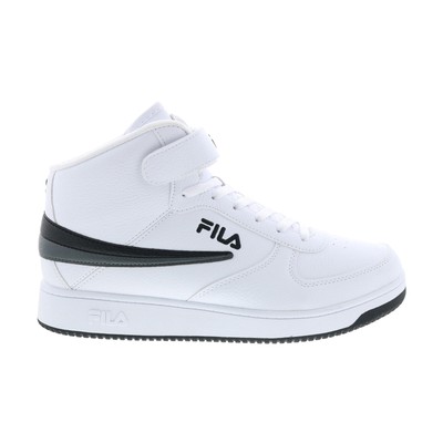

Fila A-High 1CM00540-102 Мужские белые синтетические кроссовки для образа жизни 12, Белый, Fila A-High