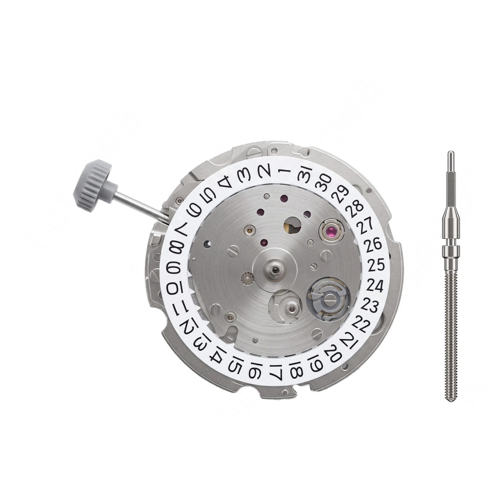 Miyota/Citizen 8215 Date At 3 White Dial Automatic Mechanical Movement