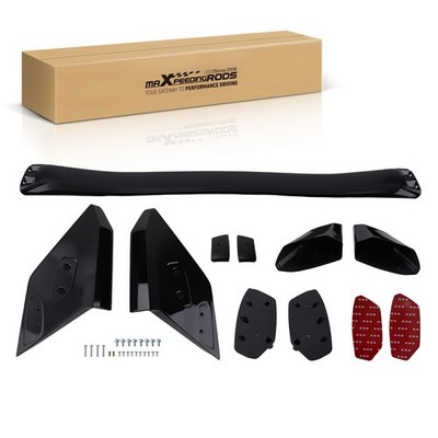 Trunk Spoiler Wing Lip for Honda Civic Sedan 16-2021 High Stand-Up Spoiler