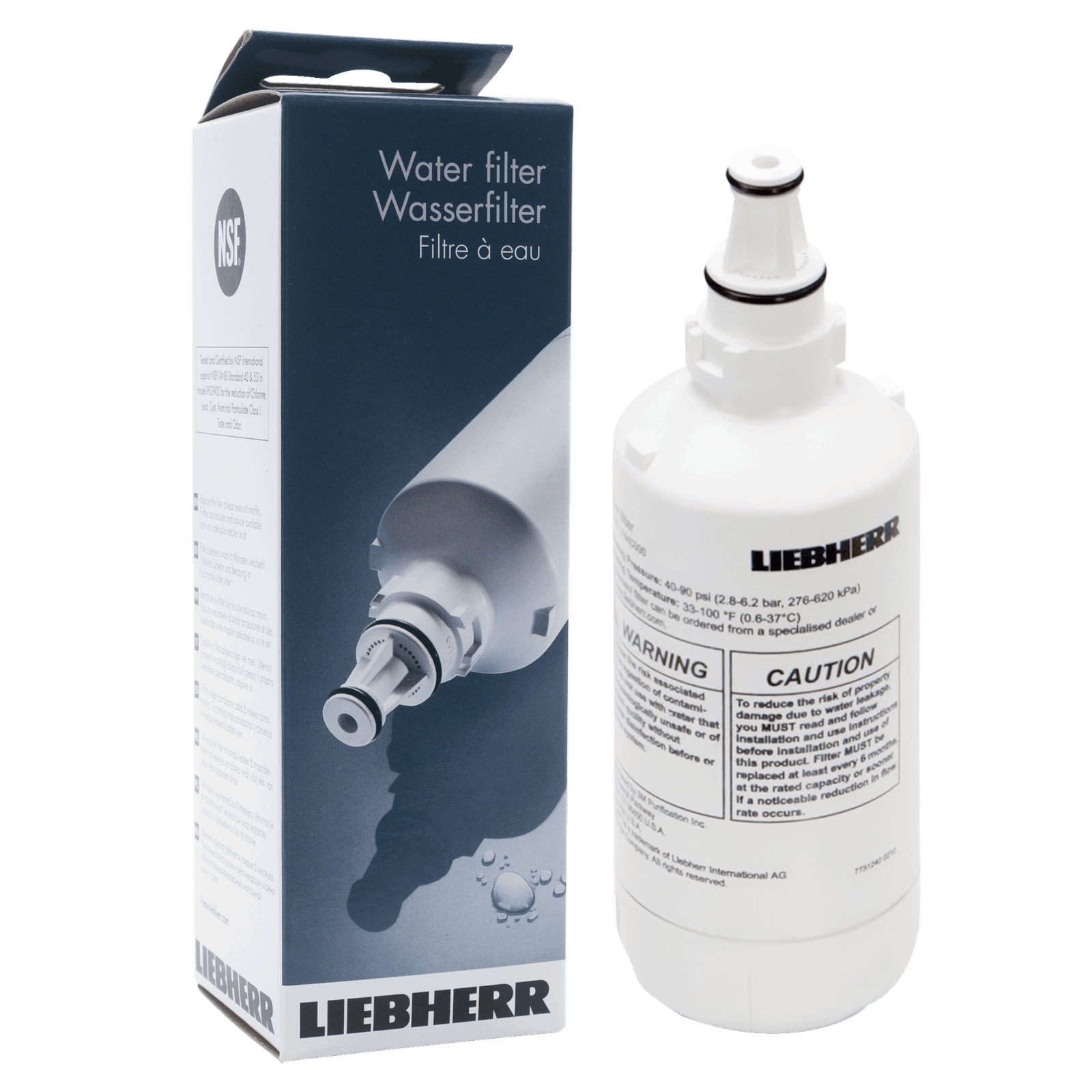 Liebherr 9880 980 Wasserfilter Original Side-by-Side Kühlschrank 7440011 9880980