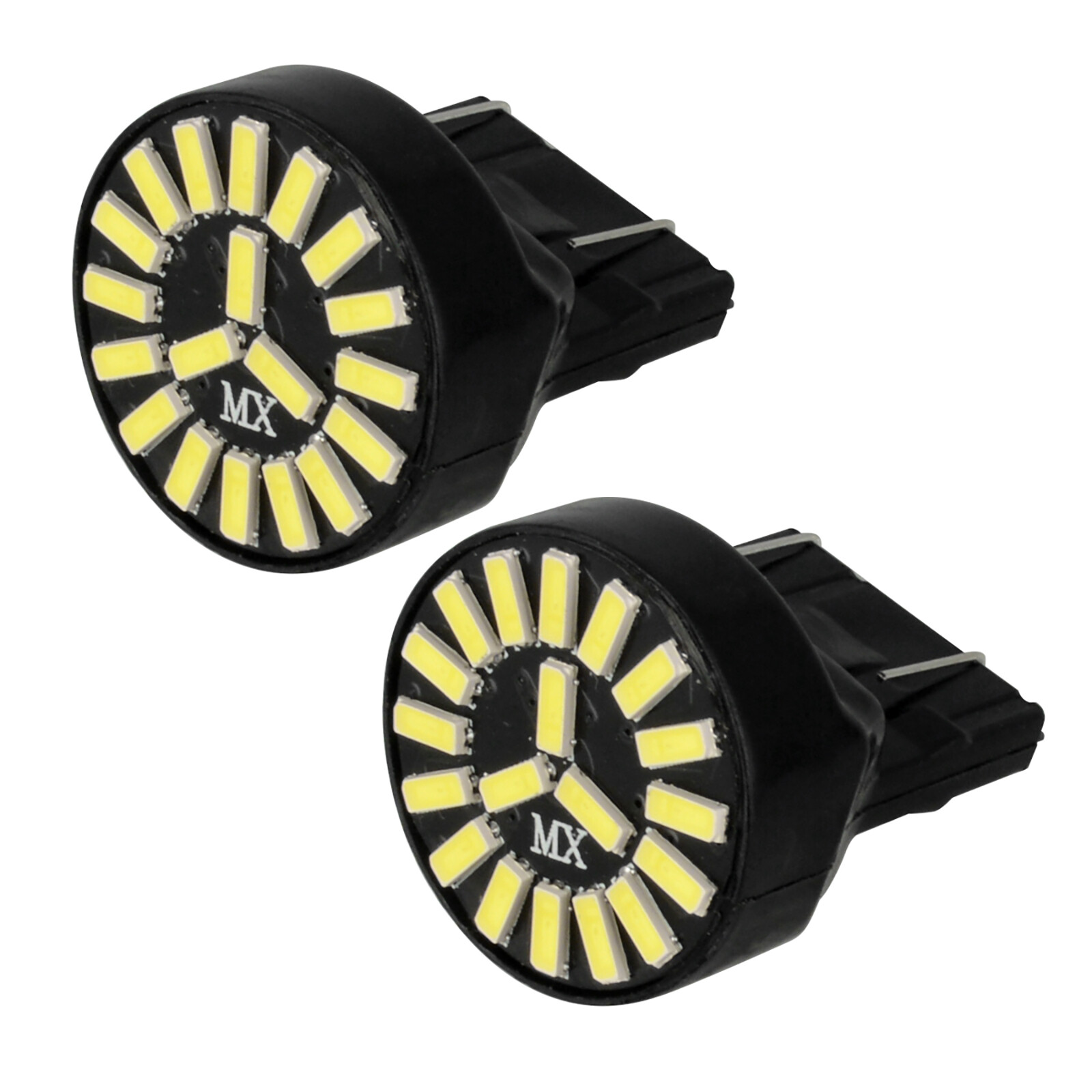 LED 19 SMD Turn Signal Parking Brake Backup Tail Light Bulbs For Chevy 3157 3057