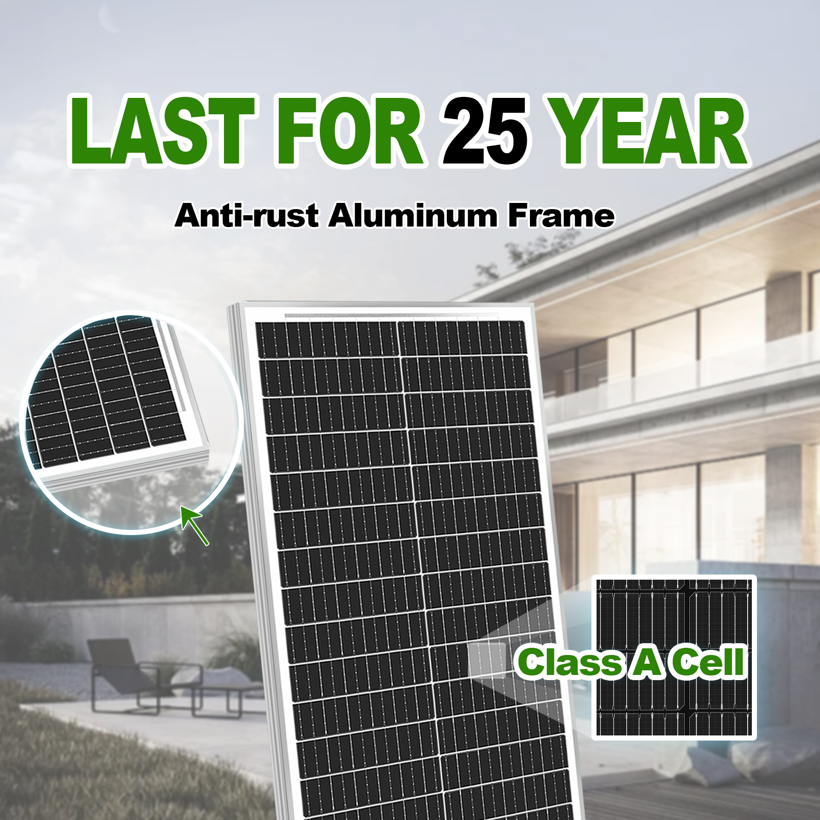 100W 200W 300W 400W Watt 12V Mono Solar Panel Kit Charger RV Home Off-Grid Boat