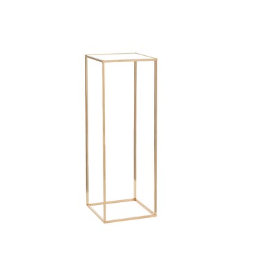 VEVOR 2PCS 31.5inch Wedding Flower Stand Metal Gold Rectangular Display Rack