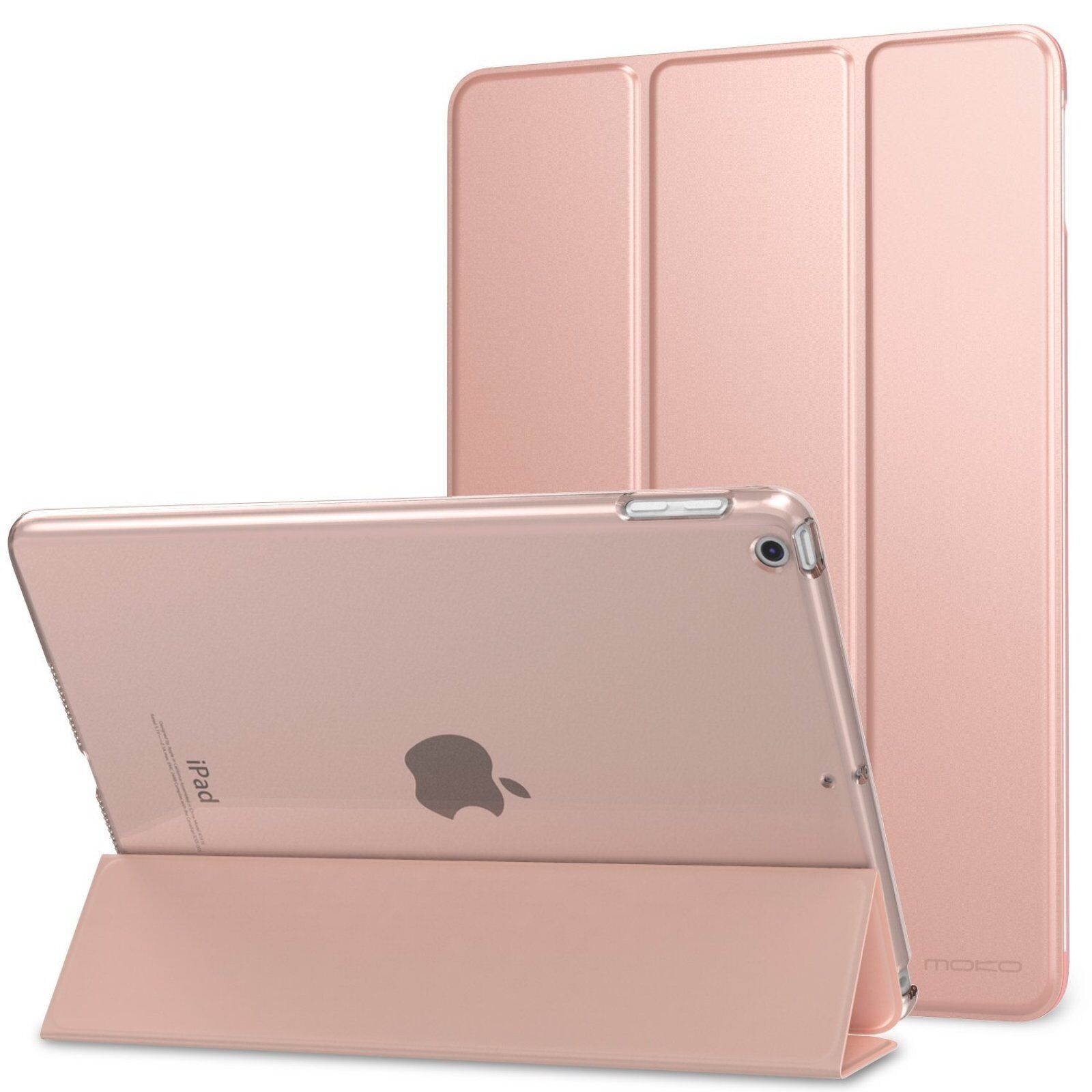 For Ipad Mini 1 2 3 Smart Case Rose Gold Synthetic Leather Slim Magnetic Cover Ebay