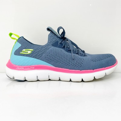 Кроссовки для бега Skechers Womens Flex Appeal 2.0 12885 серые, размер 7,5