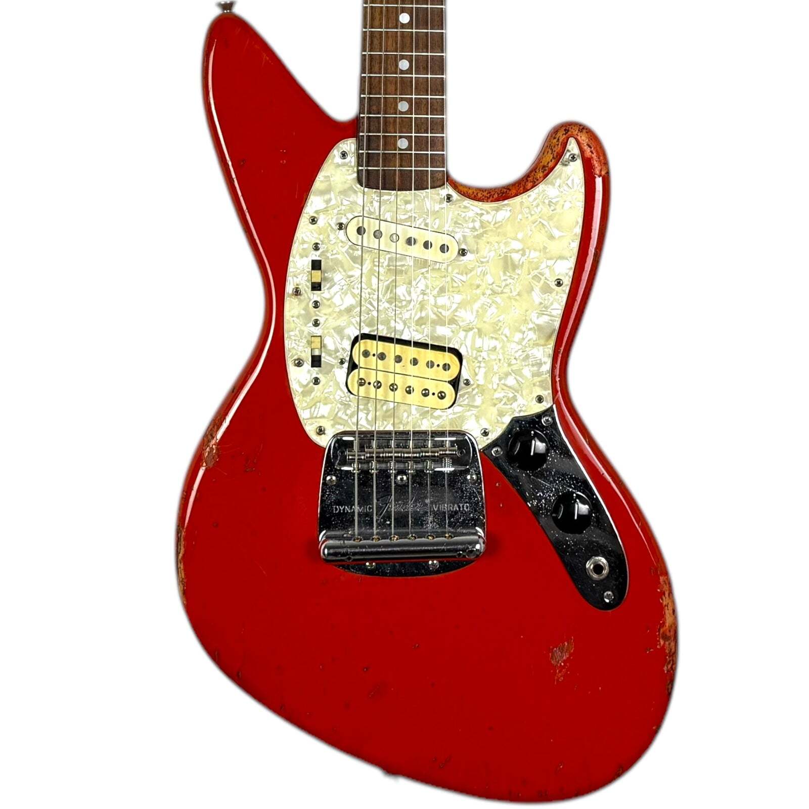 ギター Fender  Cobain Jag-Stang Fender Kurt Cobain Jag-Stang Electric Guitar - Sonic Blue