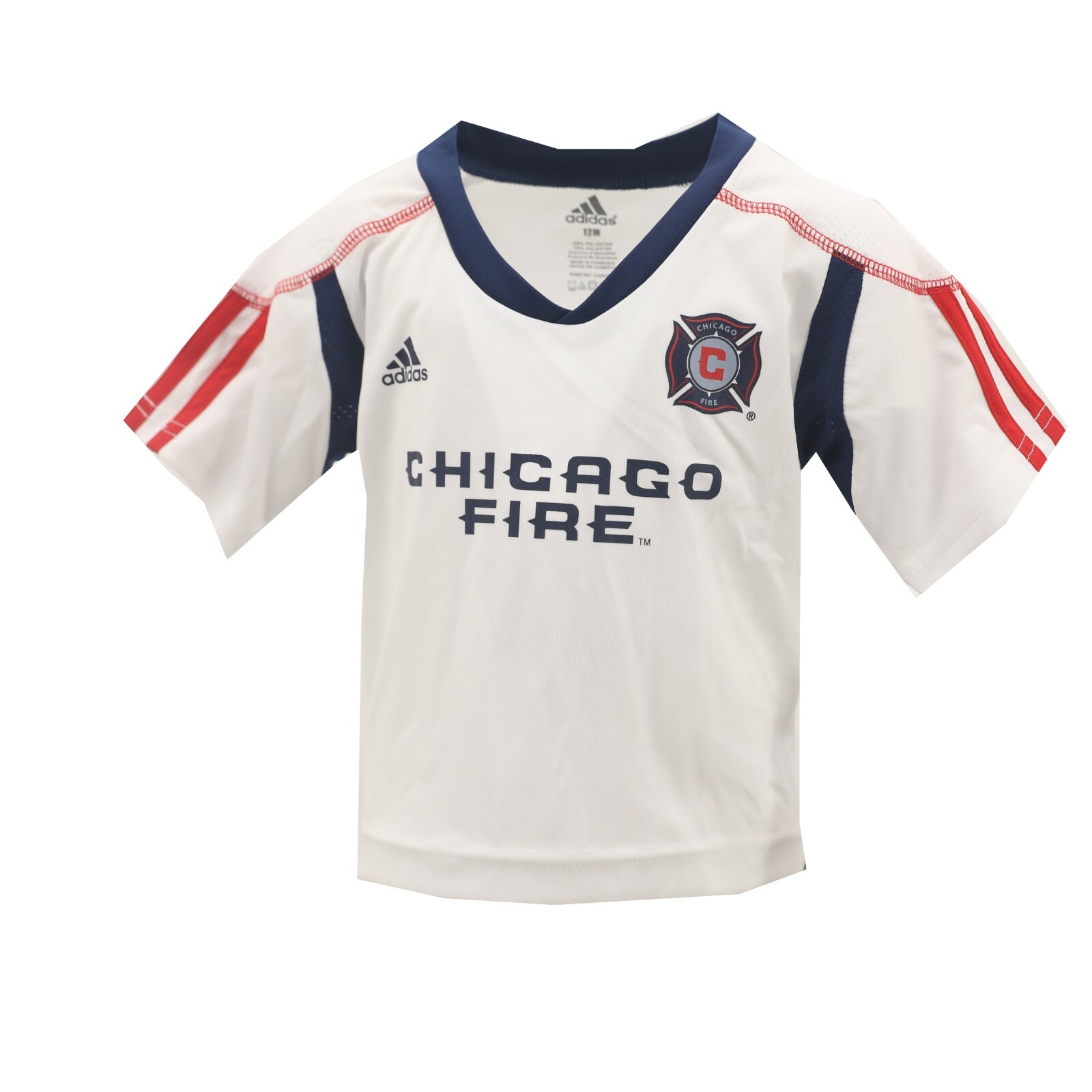 Chicago Fire MLS Adidas Baby Infant Size Jersey-Style Athletic T ... Chicago Fire MLS Adidas Baby Infant Size Jersey-Style Athletic T ...