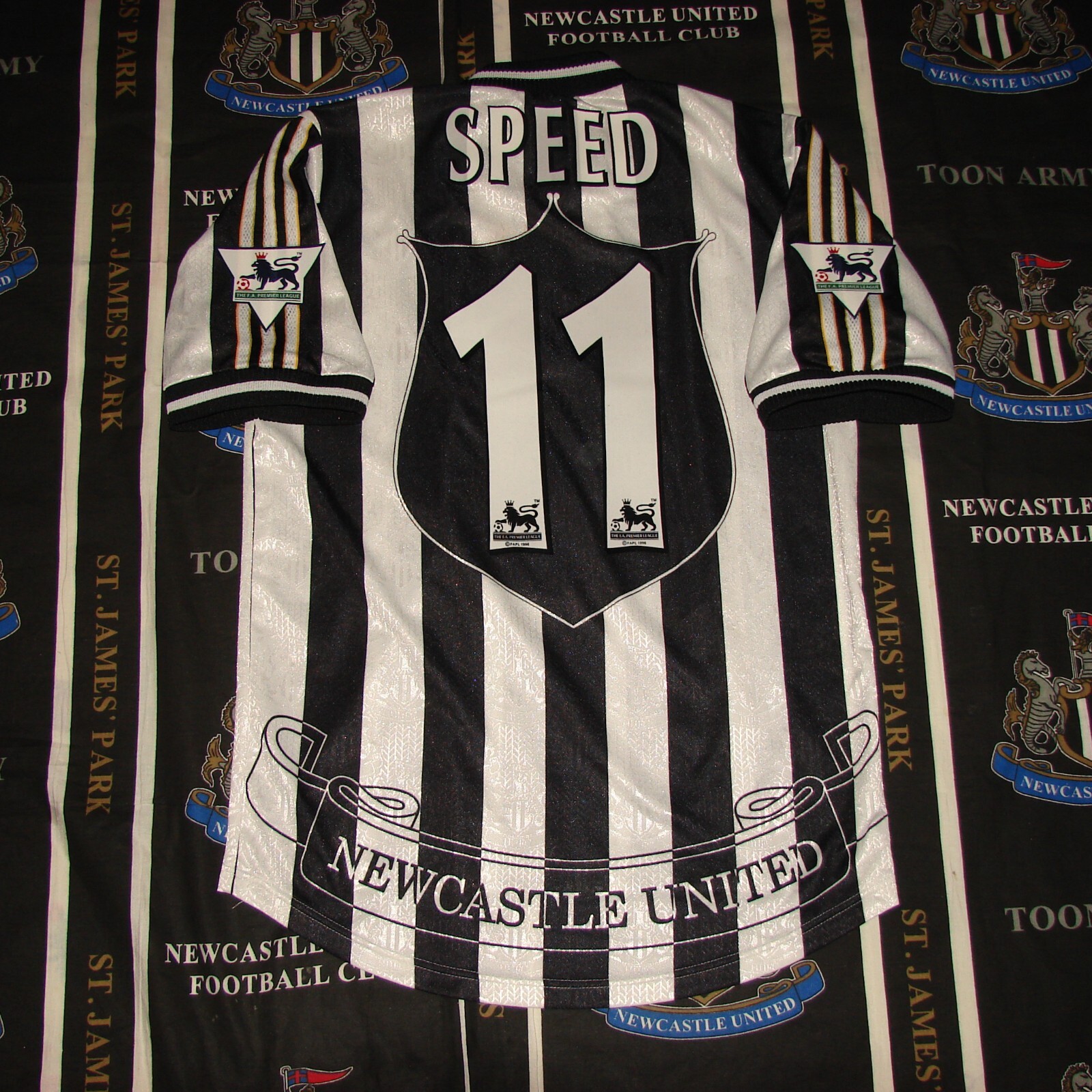 Newcastle United Home Football Shirt Jersey 1997 1999 Adidas Newcastle United Home Football Shirt Jersey 1997 1999 Adidas