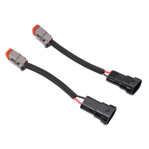 4x LED Headlight Tail Exterior Light Kit For Bobcat Skid Steer Loader Plastic