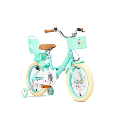Bixike Girls Bike with Basket for Toddlers and Kids Aged 3-8 Years Old,14 and...