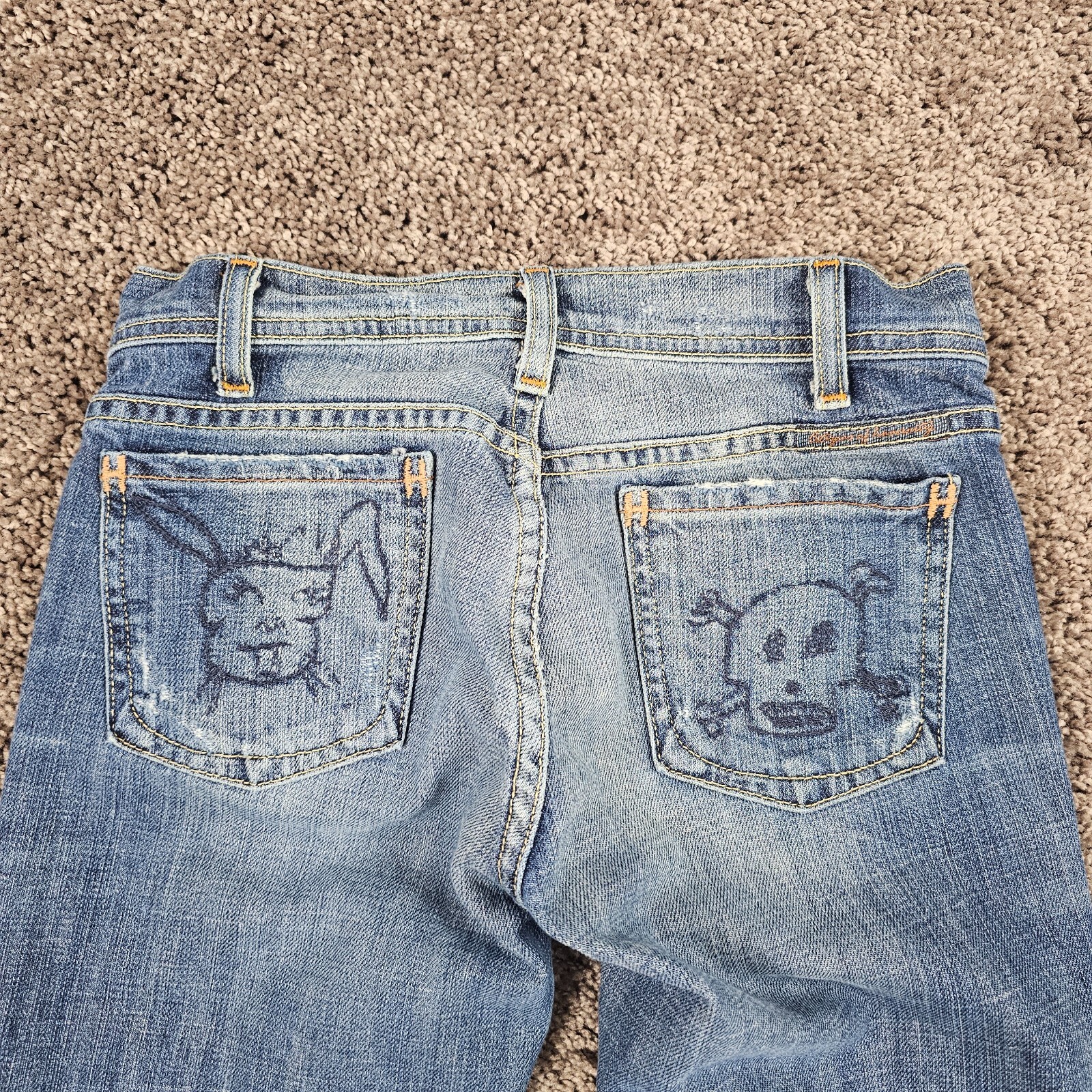 完売品★新品CITIZENS of HUMANITY24 EMANNUELLE Citizens Of Humanity Jeans Womens 24 Boot Cut Low Skull