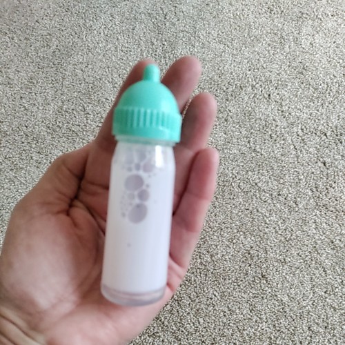 Magic Disappearing Milk  Baby Doll Bottle Pretend Play Toy Accessory 2 Years Up