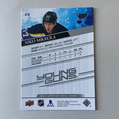 2020 Upper Deck Series 2 #470 Niko Mikkola RC Young Guns