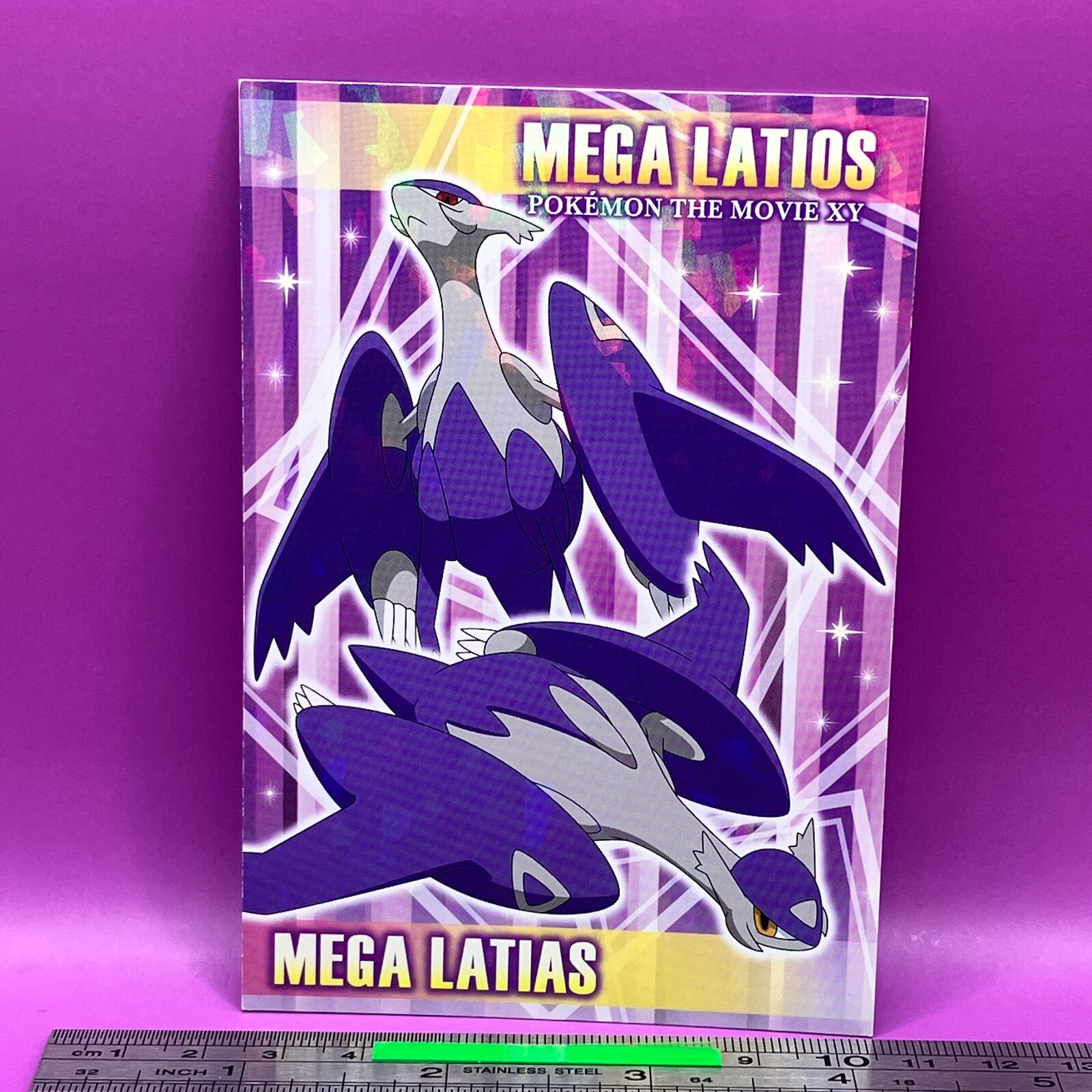任天堂 - ラッシー・ロス Mega Latias Pokemon Bromide Card Holo Diamond & Pearl