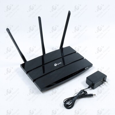 TP-Link - Archer (Archer C7) AC1750 Dual-Band Wi-Fi 5 Router - Black