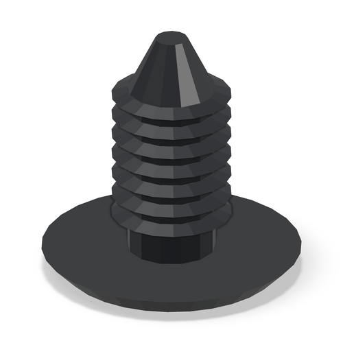 9.8mm Hole Plastic Cover Rivet Plug for Toyota Venza Battery Area