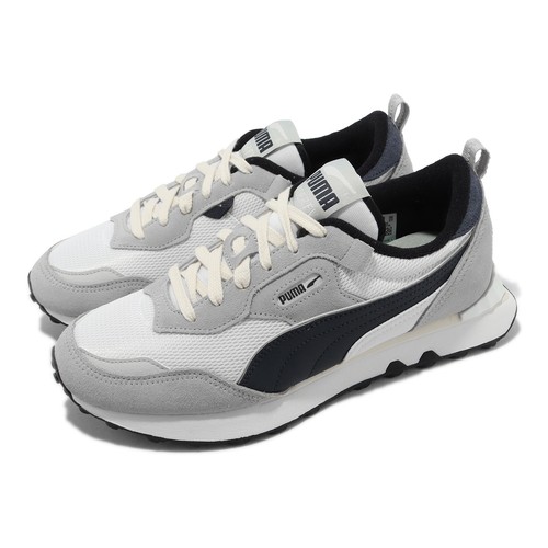 

Puma Rider FV Retro Rewind Grey Navy White Мужчины Унисекс Повседневный образ жизни 390168-02, Белый, Rider Fv Retro Rewind