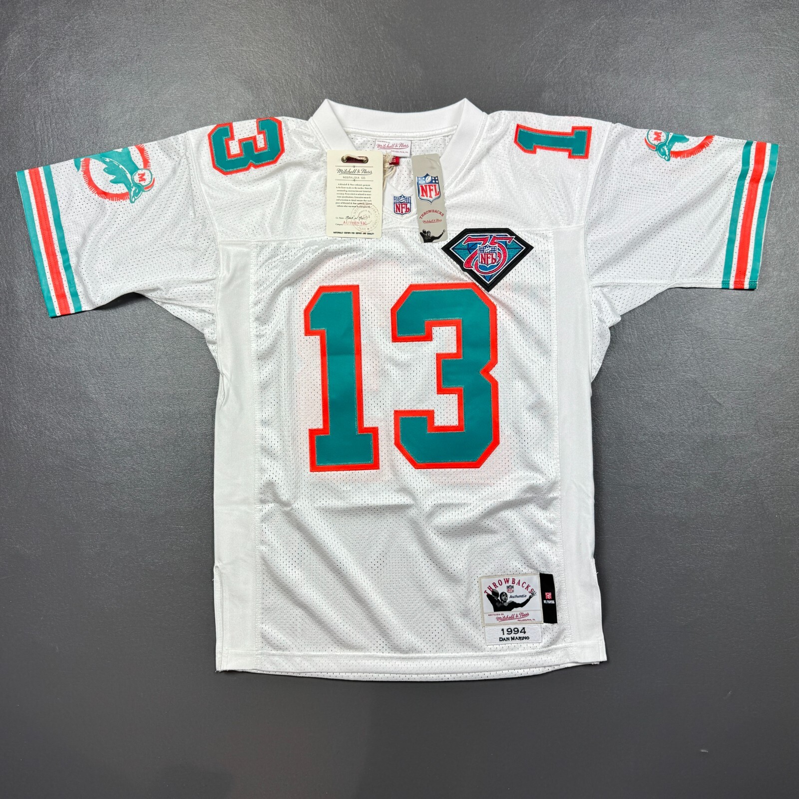100% Authentic Dan Marino Mitchell & Ness 1994 Miami