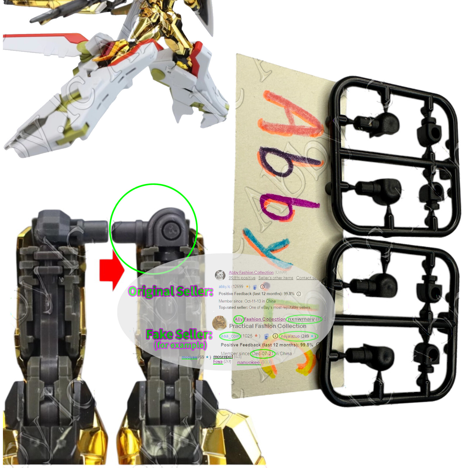 for RG 1/144 Akatsuki Oowashi Unit Strike Alie Build Full