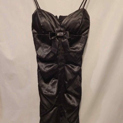 Beata Studio Los Angeles Black Form Fitting Party Dress Women's Size 7