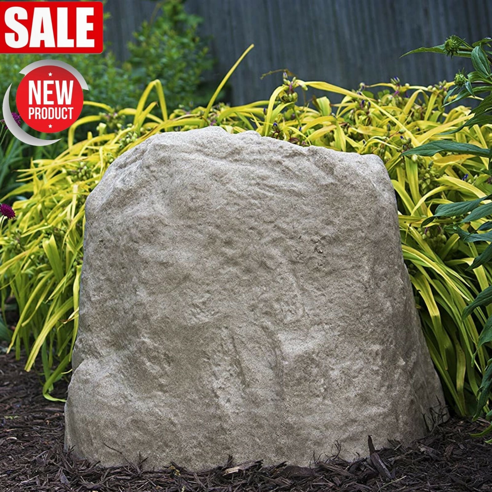 Plastic Fake Rock Cover Concealing Lawn Key Pipe Well Pump