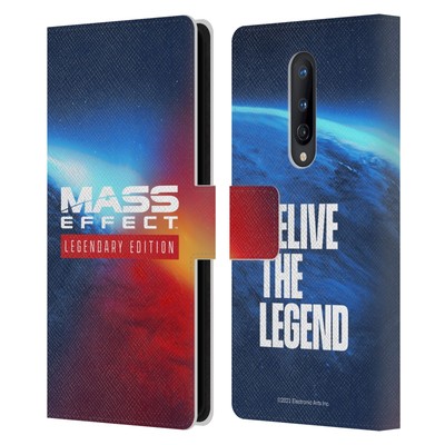 EA BIOWARE MASS EFFECT LEGENDARY GRAPHICS LEATHER BOOK CASE FOR ONEPLUS PHONES