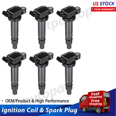 6 pack Ignition Coil For UF495 Toyota 4Runner Tacoma Tundra 4.0L V6