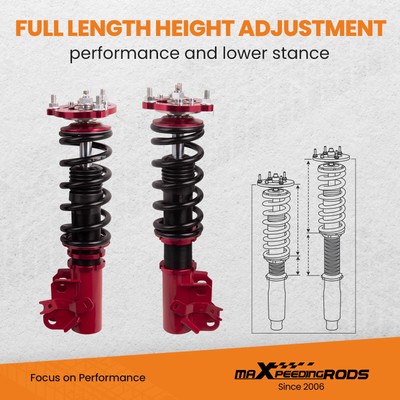 MaXpeedingrods Coilovers 24 Way Damper for Honda Civic & Si Sedan/Coupe 06-11