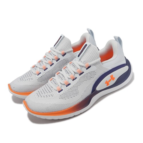 

Under Armour Flow Dynamic UA Серый Синий Оранжевый Мужчины Cross Training 3026106-101, Grey, Flow Dynamic