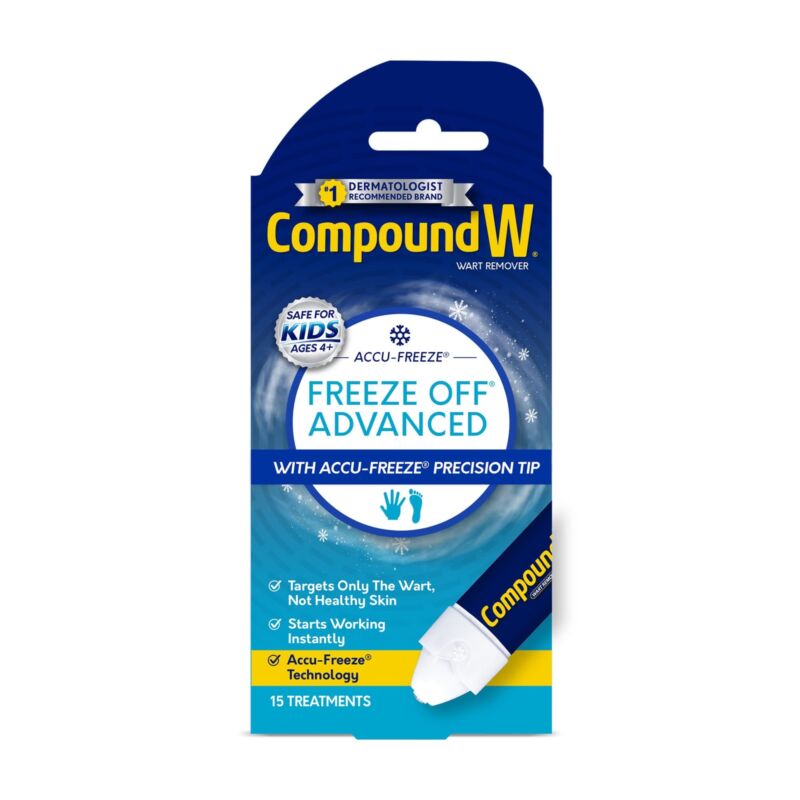 Compound W Freeze Off Advanced Wart Remover With Accu-Freeze Multicolor 1 Count