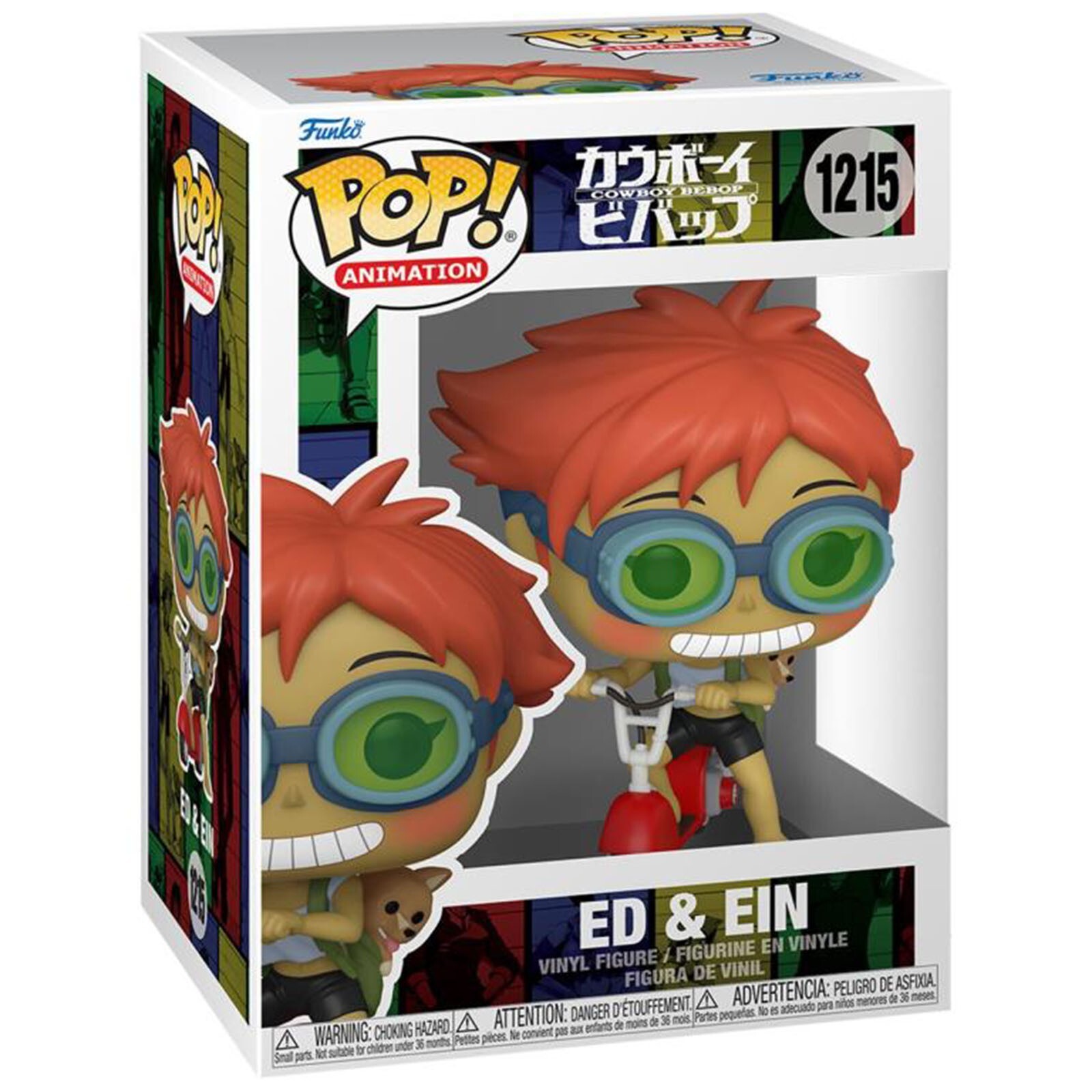 Виниловая фигурка Funko Cowboy Bepop POP Ed и Ein НОВАЯ В НАЛИЧИИ