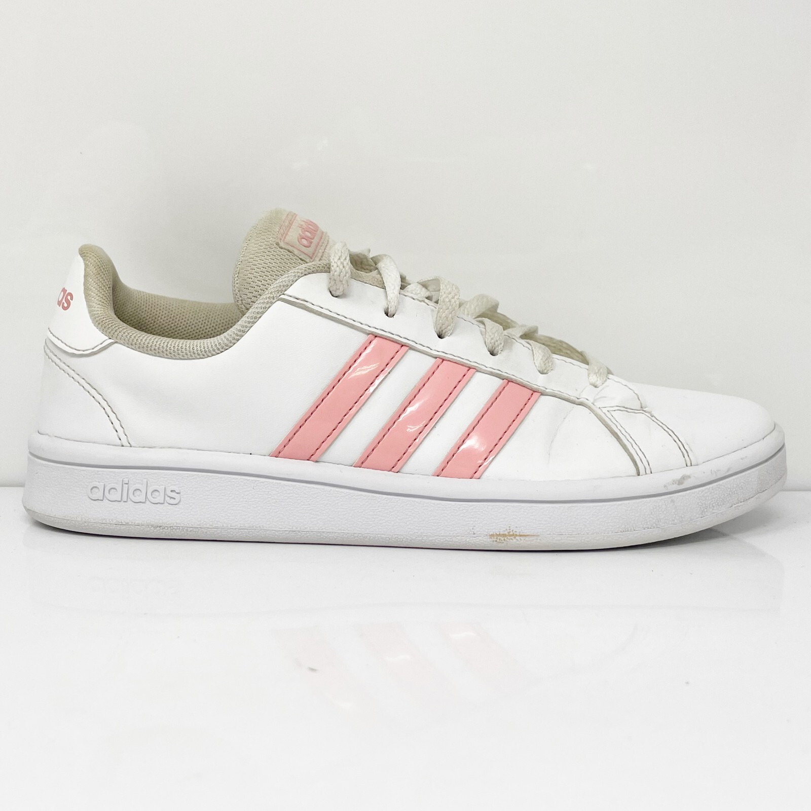 

Adidas Womens Grand Court Base EG4055 Белая повседневная обувь Кроссовки Размер 7, Белый, Grand Court Base