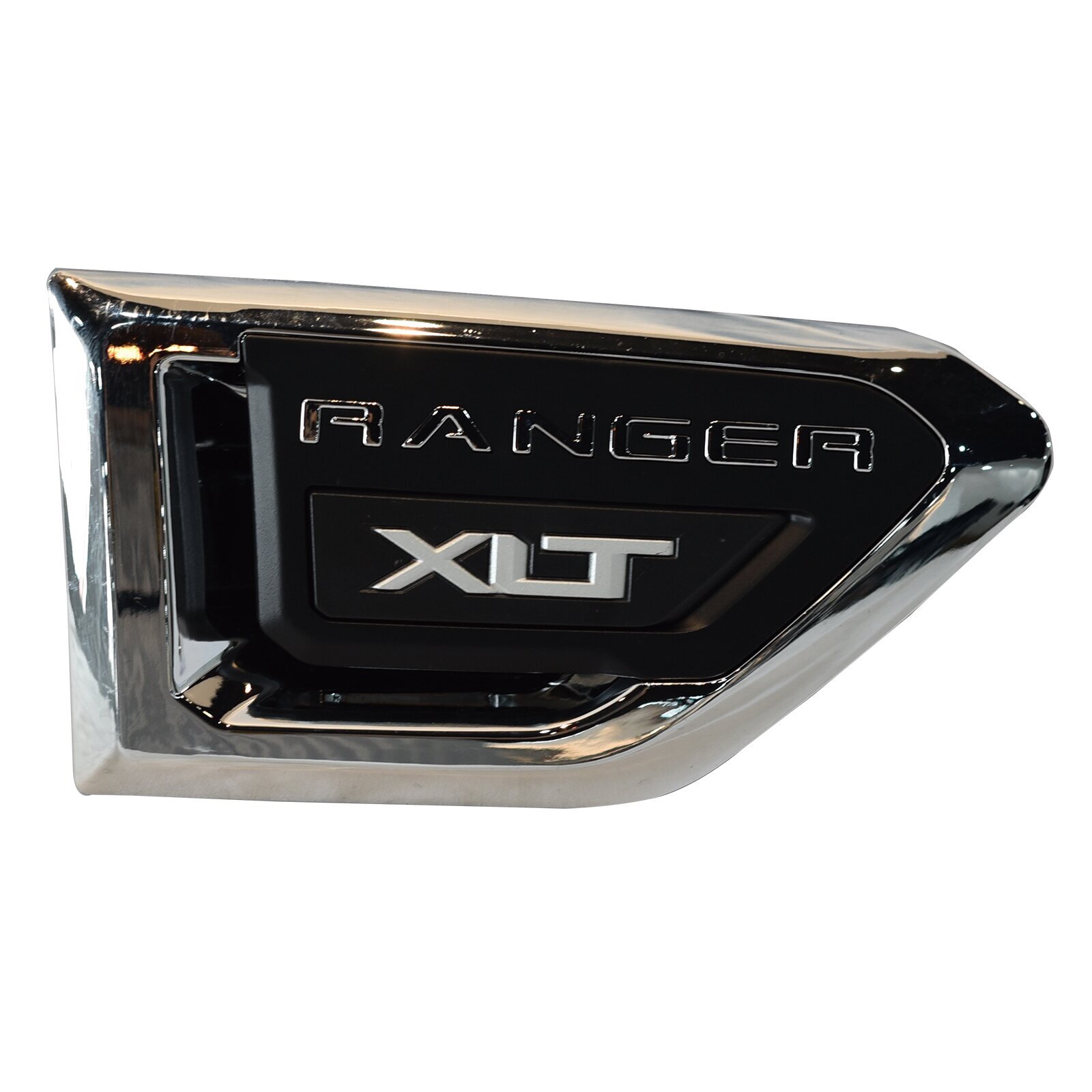 Fender Vent Emblem Chrome Left And Right Side For 2019-2023 Ford Ranger XLT 2Pcs
