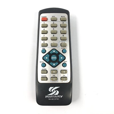 Sunkey SK-801ATSC Digital Converter Box Remote Control